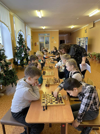 Новогодний шахматный турнир.